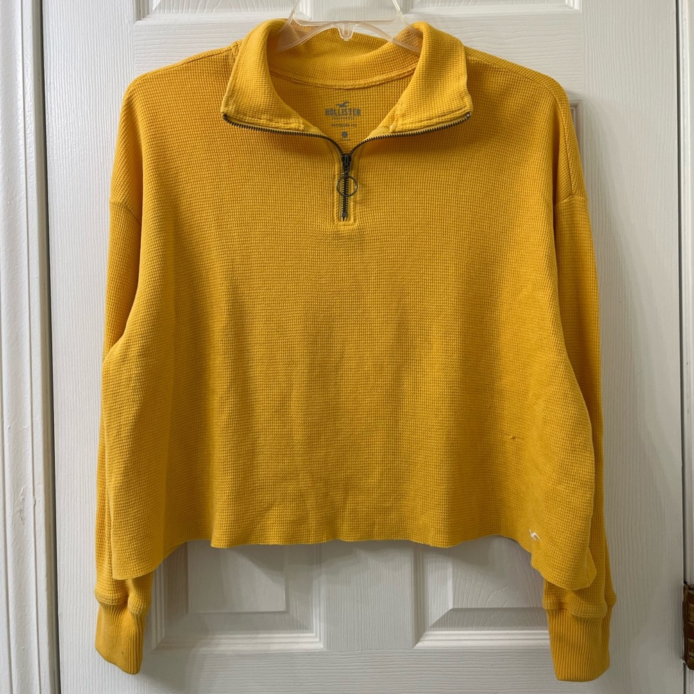 Hollister Boyfriend Half Zip